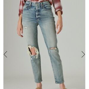 Lucky Brand High Rise Mom Jean